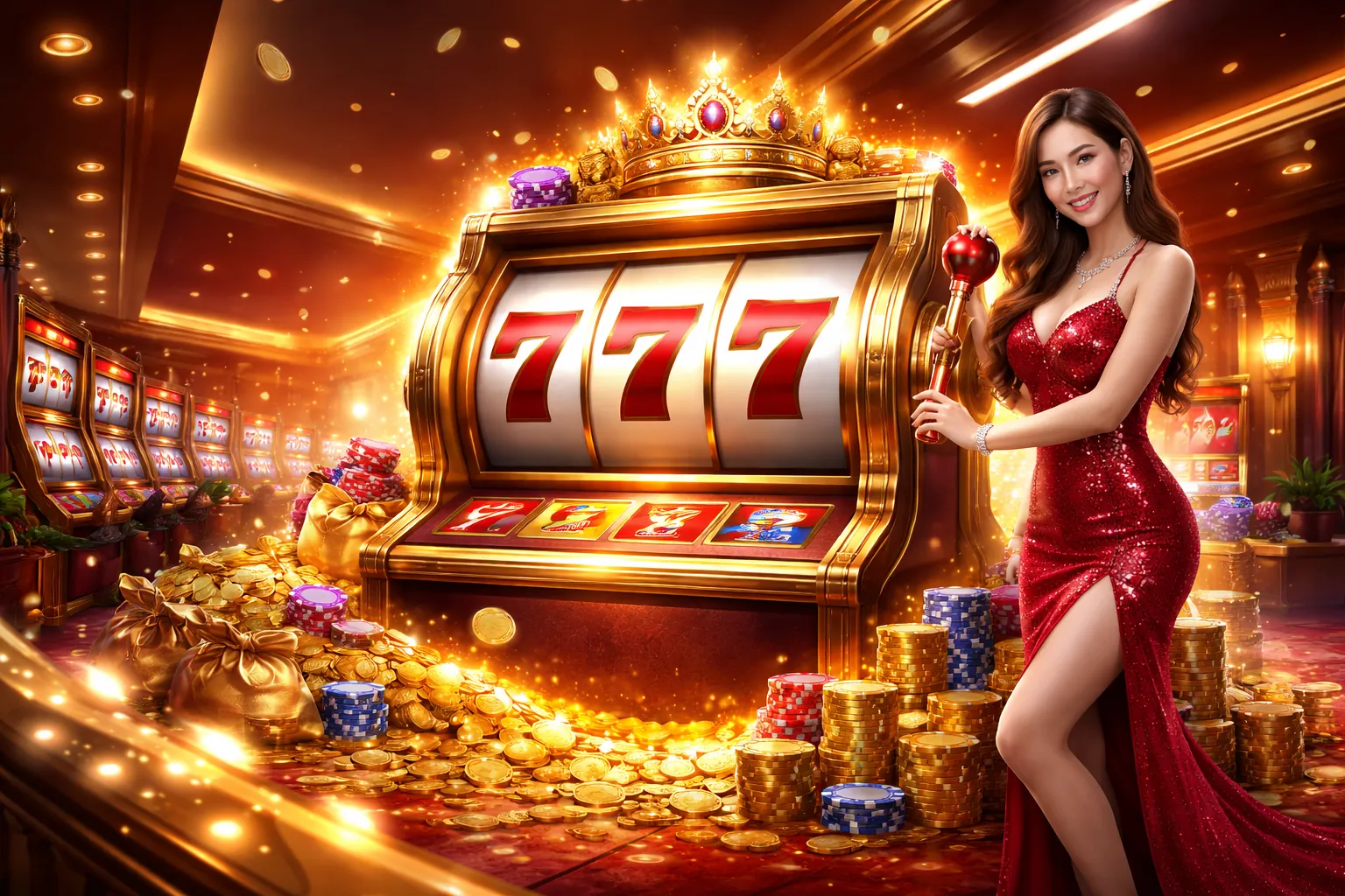 Trò chơi Xèng 8kbe xổ số với jackpot lớn và đồ họa hấp dẫn